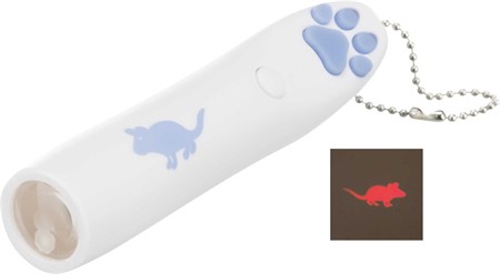 Led-pekare katt