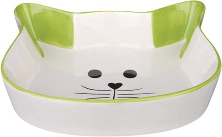 Keramikskål katt 12 cm
